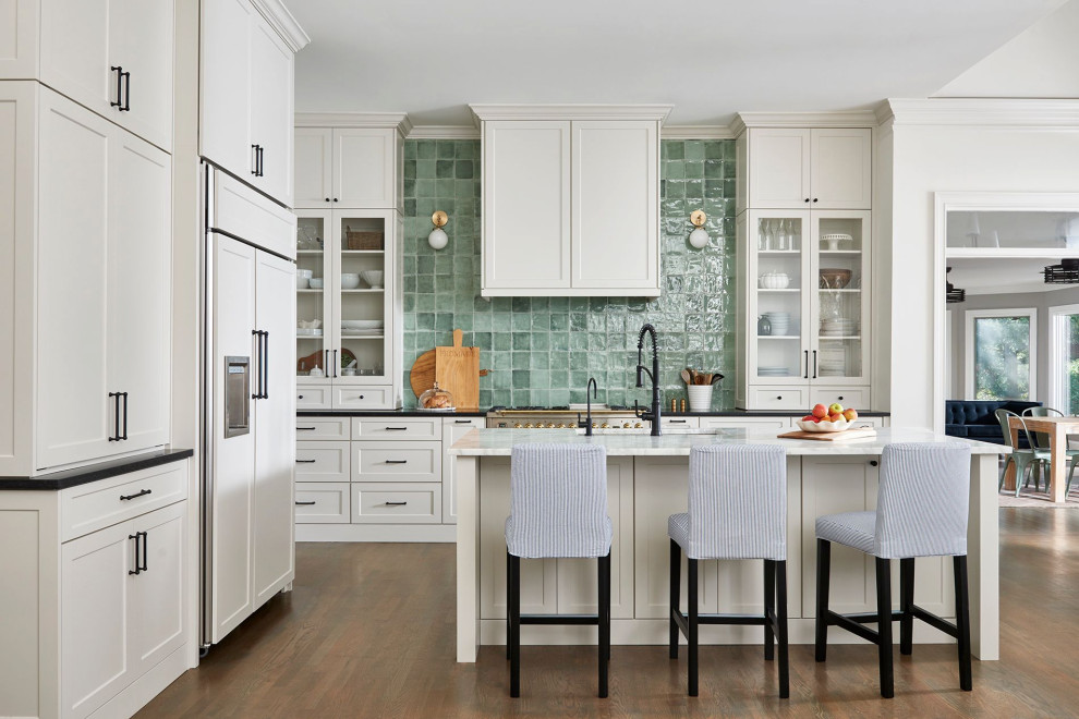 Colorful Tile Backsplash