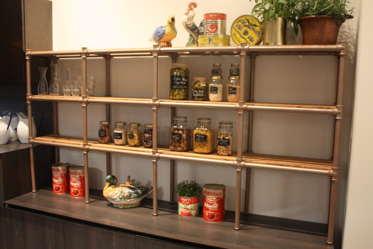 Spagnol wood shelving