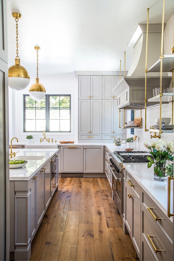 Stark Gray Cabinets