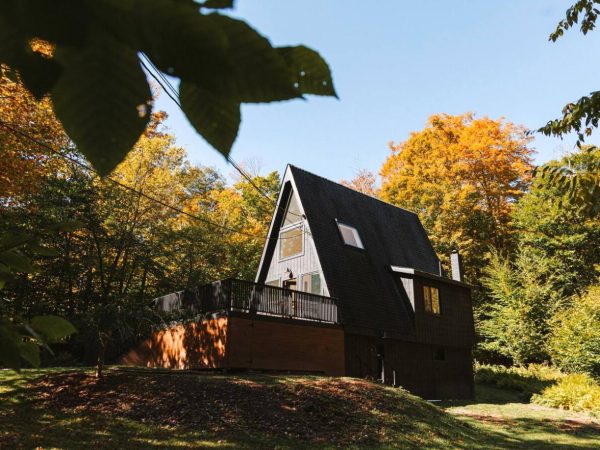 Test Drive Tiny Home Living in this A-Frame Airbnb